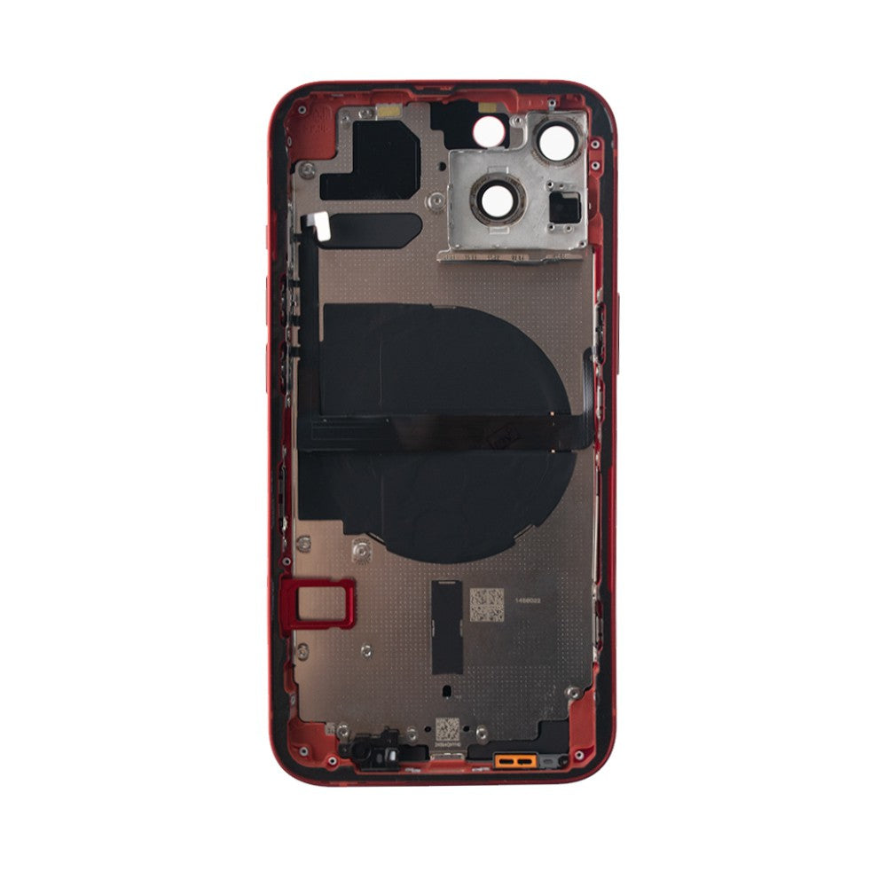 Rear Housing for iPhone 13 (Purple)-Red Rear Housing for iPhone 13 (Purple)-Red